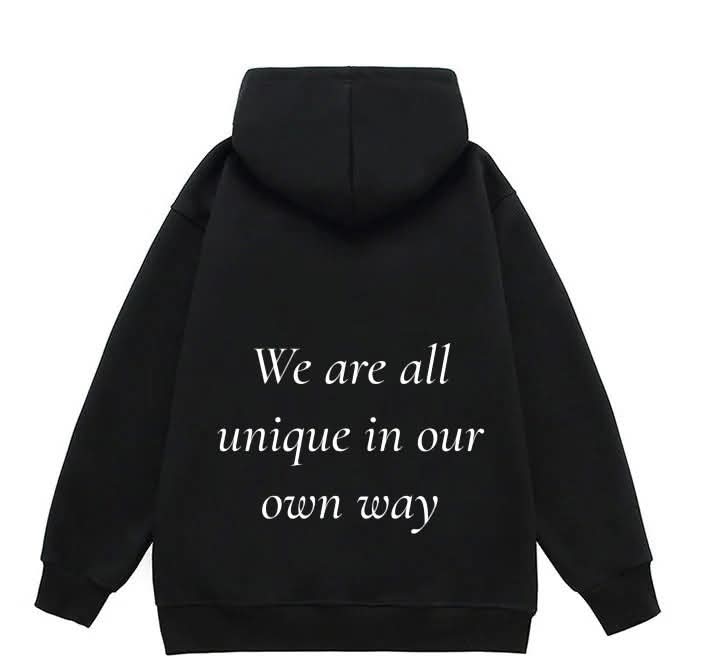 We are all unique hoodie