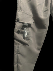 grey cargo trousers